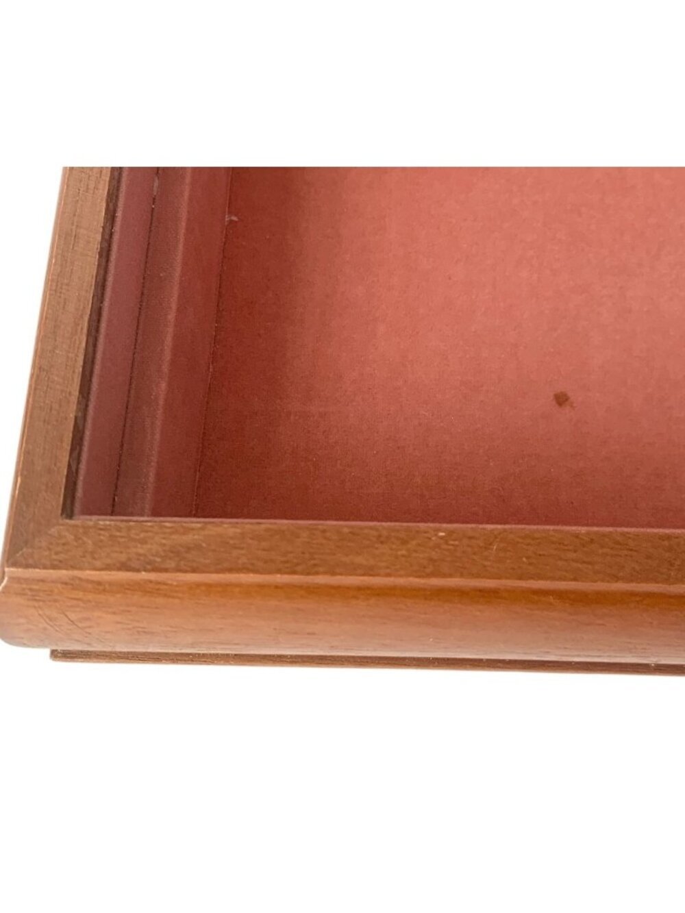 Vintage Wooden Jewelry Box Removable Tray Jewellery Box Retro - Picture 5 of 8